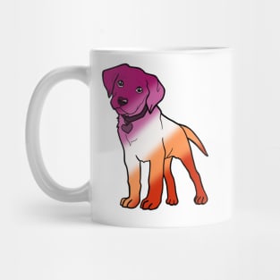 Labrador - Lesbian Pride! Mug